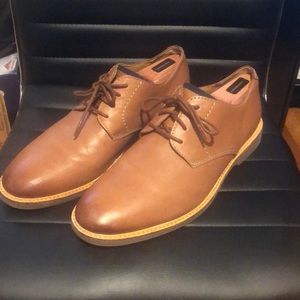 Clarks leather derby, size 12